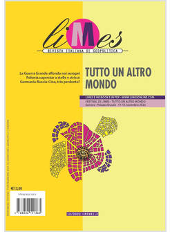 LIMES RIVISTA ITALIANA DI GEOPOLITICA 10/2022 TUTTO UN ALTRO MONDO