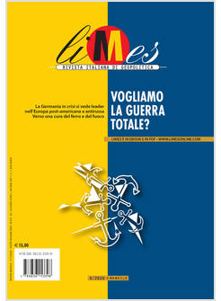 LIMES. RIVISTA ITALIANA DI GEOPOLITICA (2026). VOL. 6: VOGLIAMO LA GUERRA TOTALE