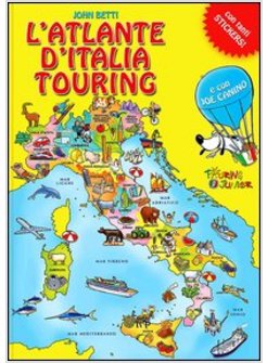 L'ATLANTE D'ITALIA TOURING. CON ADESIVI