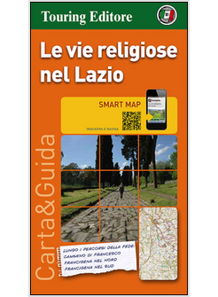 VIE RELIGIOSE NEL LAZIO 1:350.000 (LE)