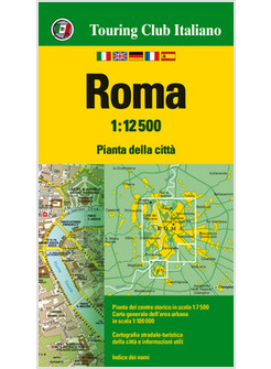 ROMA 1:12.500. EDIZ. MULTILINGUE