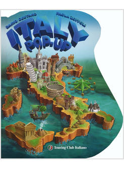 ITALY. LIBRO POP UP (TESTO IN INGLESE)