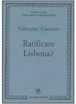 RATIFICARE LISBONA?