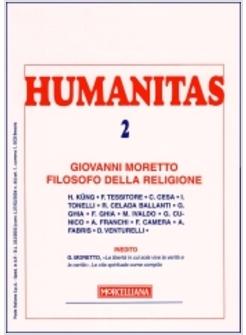 HUMANITAS (2008) GIOVANNI MORETTO FILOSOFO DELLA RELIGIONE