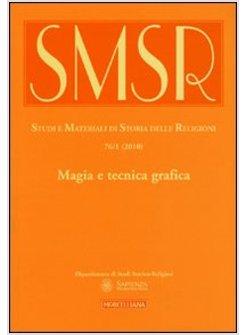 SMSR STUDI E MATERIALI DI STORIA DELLE RELIGIONI (2010)