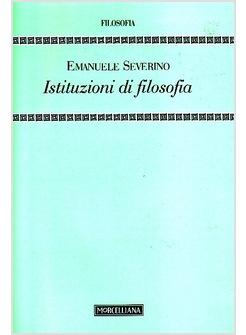 ISTITUZIONI DI FILOSOFIA