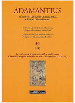 ADAMANTIUS. RIVISTA DEL GRUPPO ITALIANO DI RICERCA SU ORIGENE E LA TRADIZIONE