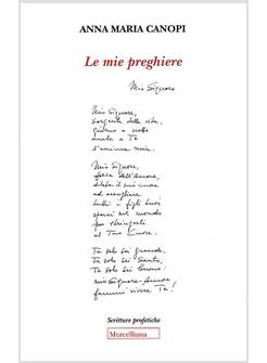 LE MIE PREGHIERE 