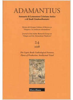 ADAMANTIUS. NOTIZIARIO DEL GRUPPO ITALIANO DI RICERCA SU «ORIGENE E LA TRADIZION