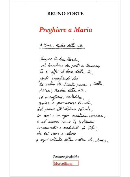 PREGHIERE A MARIA