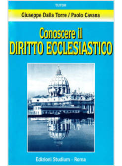 CONOSCERE IL DIRITTO ECCLESIASTICO