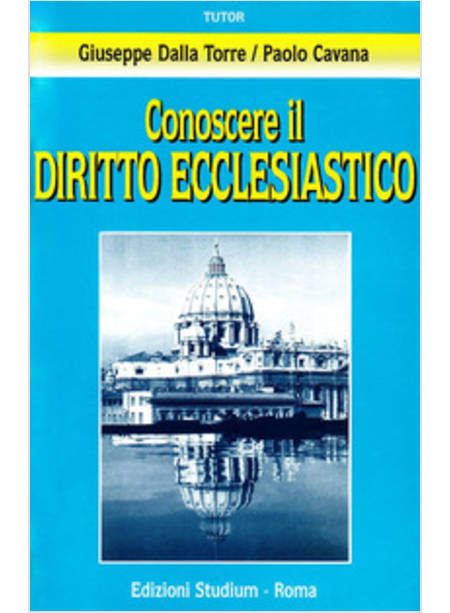 CONOSCERE IL DIRITTO ECCLESIASTICO