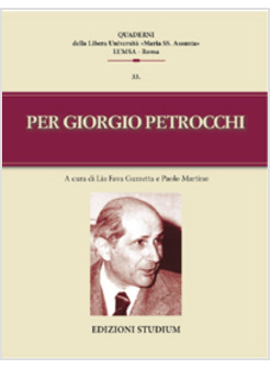 PIER GIORGIO PETROCCHI. MISCELLANEA DI STUDI A 20 ANNI DALLA MORTE