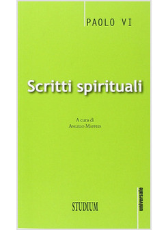 SCRITTI SPIRITUALI
