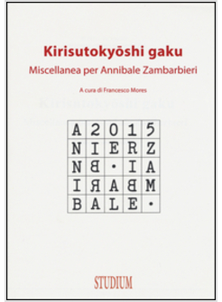 KIRISUTOKYOSHI GAKU. PER ANNIBALE ZAMBARBIERI
