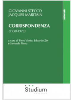 CORRISPONDENZA (1958-1973)