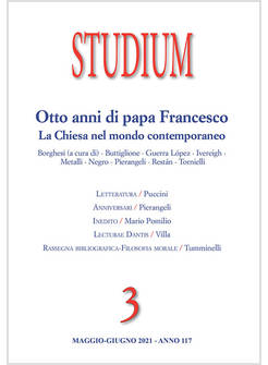 STUDIUM (2021) VOL. 3 OTTO ANNI DI PAPA FRANCESCO 