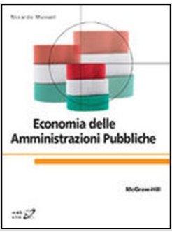 ECONOMIA DELLE AMMINISTRAZIONI PUBBLICHE