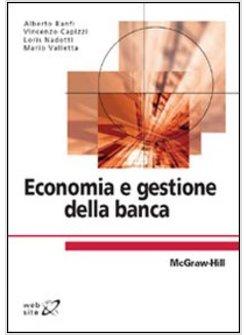 ECONOMIA E GESTIONE DELLA BANCA