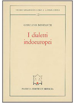 I DIALETTI INDOEUROPEI 