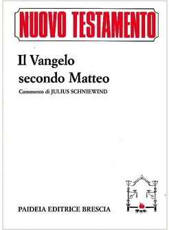 IL VANGELO SECONDO MATTEO