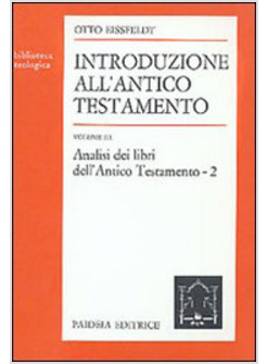 INTRODUZIONE ALL'ANTICO TESTAMENTO