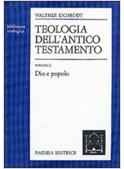 TEOLOGIA DELL'ANTICO TESTAMENTO
