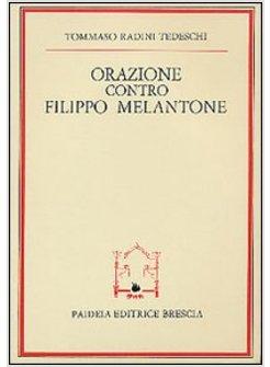 ORAZIONE CONTRO FILIPPO MELANTONE