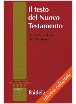 IL TESTO DEL NUOVO TESTAMENTO