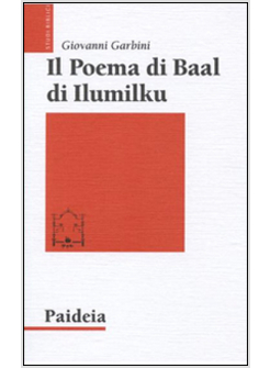 IL POEMA DI BAAL DI ILUMILKU