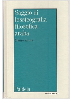 SAGGIO DI LESSICOGRAFIA FILOSOFICA ARABA