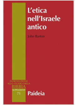 L'ETICA NELL'ISRAELE ANTICO