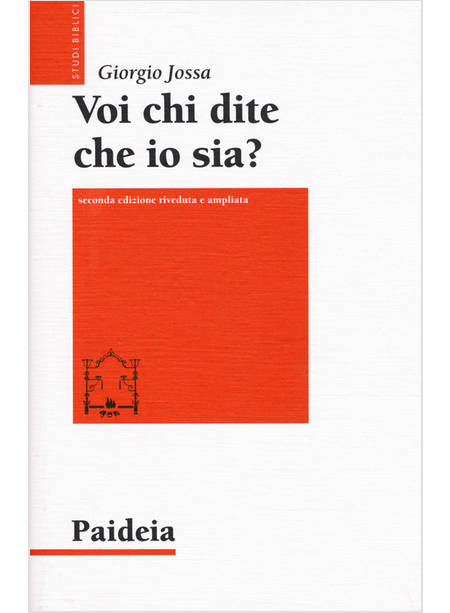 VOI CHI DITE CHE IO SIA? STORIA DI UN PROFETA EBREO DI NOME GESU' ED. AMPLIATA