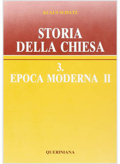 STORIA DELLA CHIESA 3.II EPOCA MODERNA