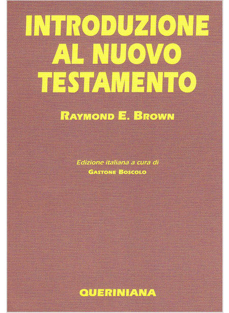 INTRODUZIONE AL NUOVO TESTAMENTO