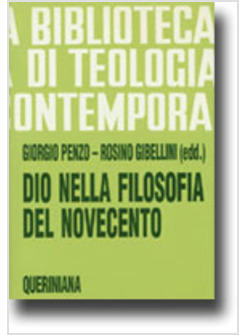 DIO NELLA FILOSOFIA DEL NOVECENTO