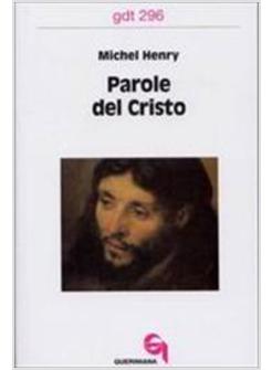 PAROLE DEL CRISTO