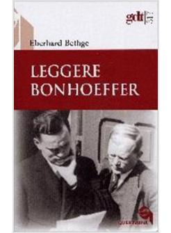 LEGGERE BONHOEFFER