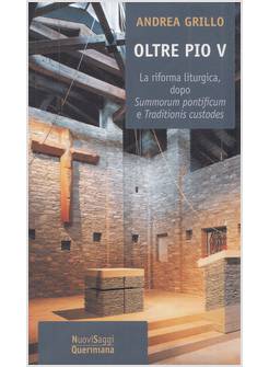 OLTRE PIO V NUOVA EDIZIONE AGGIORNATA E AUMENTATA