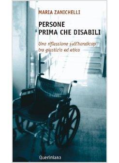 PERSONE PRIMA CHE DISABILI