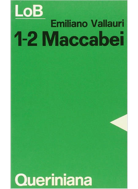 MACCABEI 1-2 LOTTA E MARTIRIO PER LA FEDE