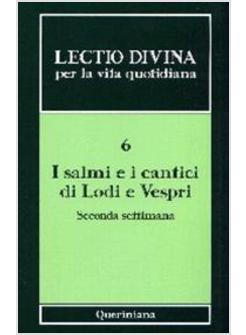 LECTIO DIVINA PER LA VITA QUOTIDIANA 6
