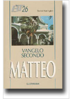 VANGELO SECONDO MATTEO