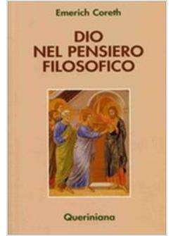 DIO NEL PENSIERO FILOSOFICO