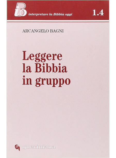 LEGGERE LA BIBBIA IN GRUPPO