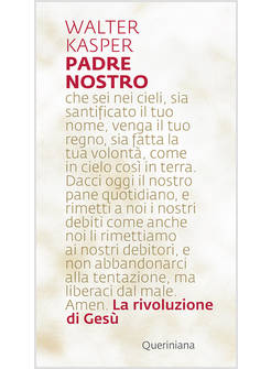 PADRE NOSTRO LA RIVOLUZIONE DI GESU'