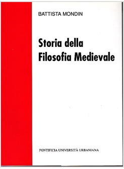 STORIA DELLA FILOSOFIA MEDIEVALE 
