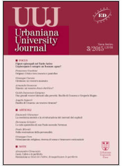 URBANIANA UNIVERSITY JOURNAL. EUNTES DOCETE (2015)