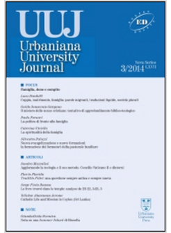 URBANIANA UNIVERSITY JOURNAL. EUNTES DOCETE (2014)