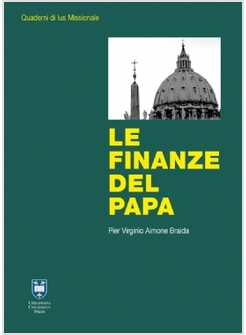 LE FINANZE DEL PAPA 